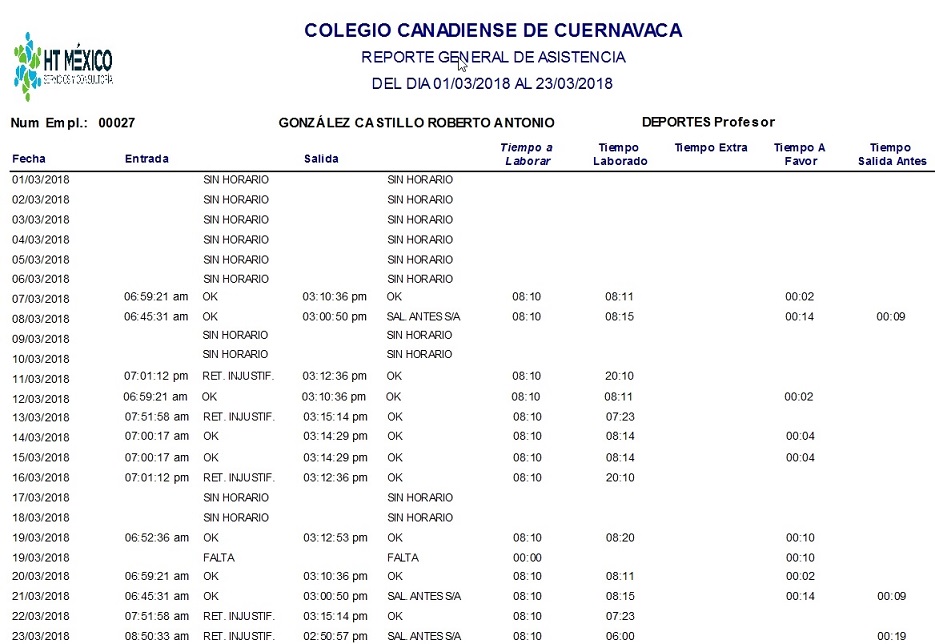 Imprimereporte