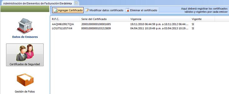 FacturacionCertificados