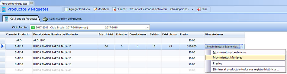 Movimientosmultiples