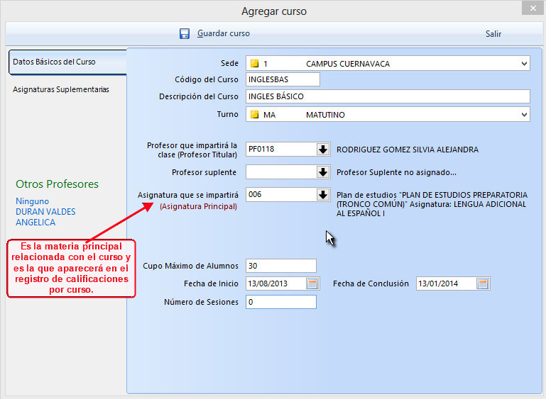 RegistrarCurso