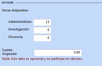 Imagen que muestra el esquema de trabajo, bajo el cual est contratado el profesor.